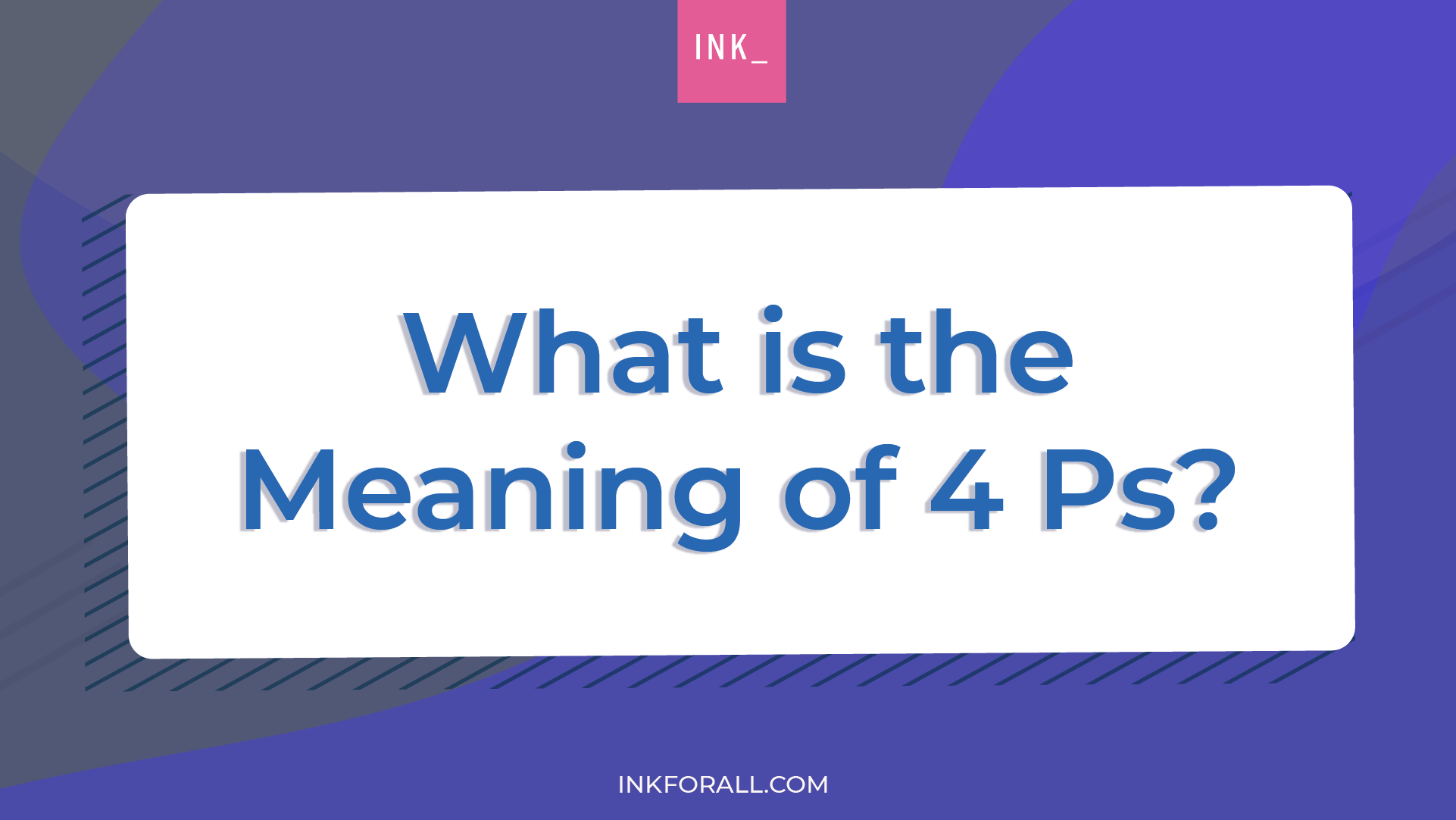 The 4ps Of Marketing Problem Promise Proof Proposal